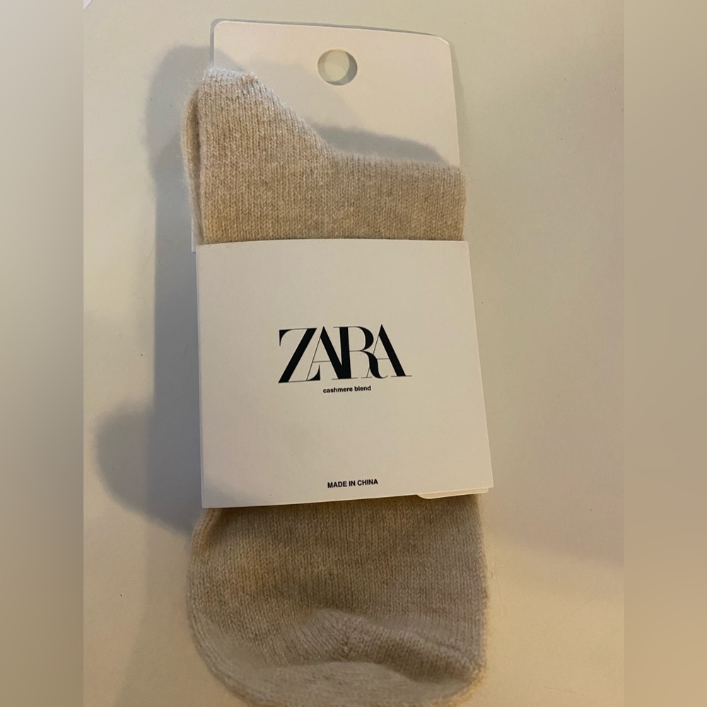 COPY - Cashmere socks - off white/ cream